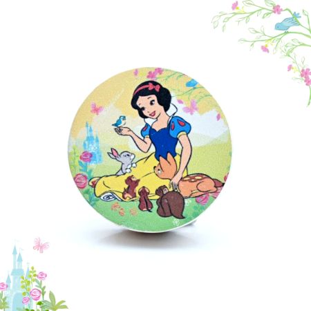 Handmade Pine Wood Snow White Forest Friends Knob for Kids Furniture